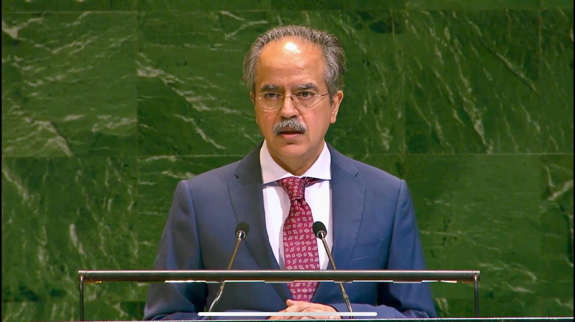 Foreign Minister Addressing the Nuclear Energy Summit 2024