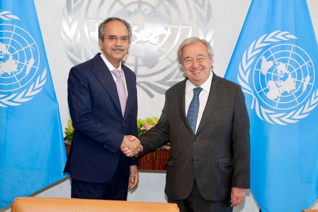 Ambassador Asim Iftikhar Ahmad Briefs UN Secretary General about ...