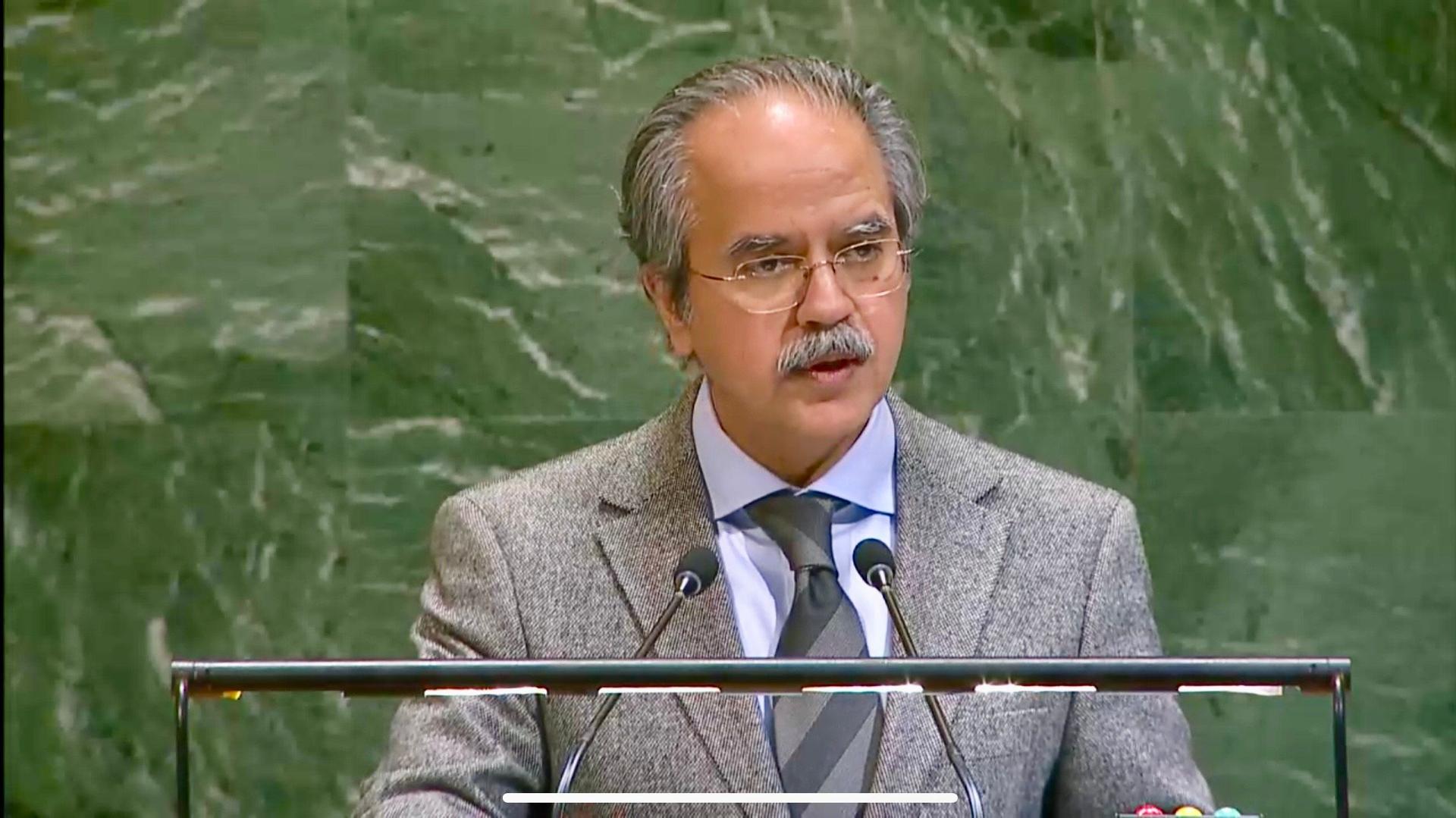 Foreign Minister Addressing the Nuclear Energy Summit 2024